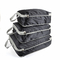 voyage d'affaires noir de mode de poche de compression de 35cm Carry On Travel Luggage Organizer