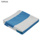 Absorption superbe légère rayée blanche bleue 160x80cm de serviettes de plage de Microfiber